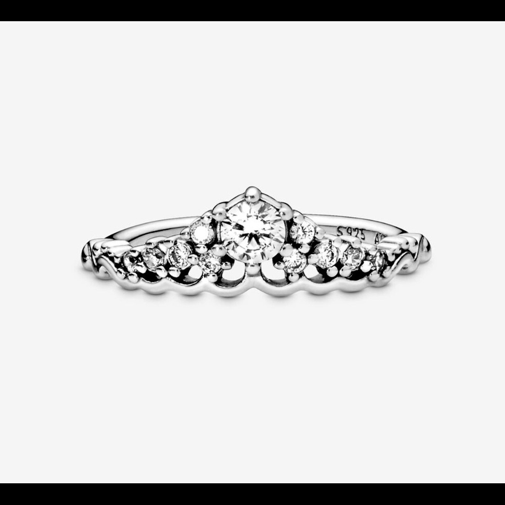 Pandora Fairytale Tiara Wishbone Ring